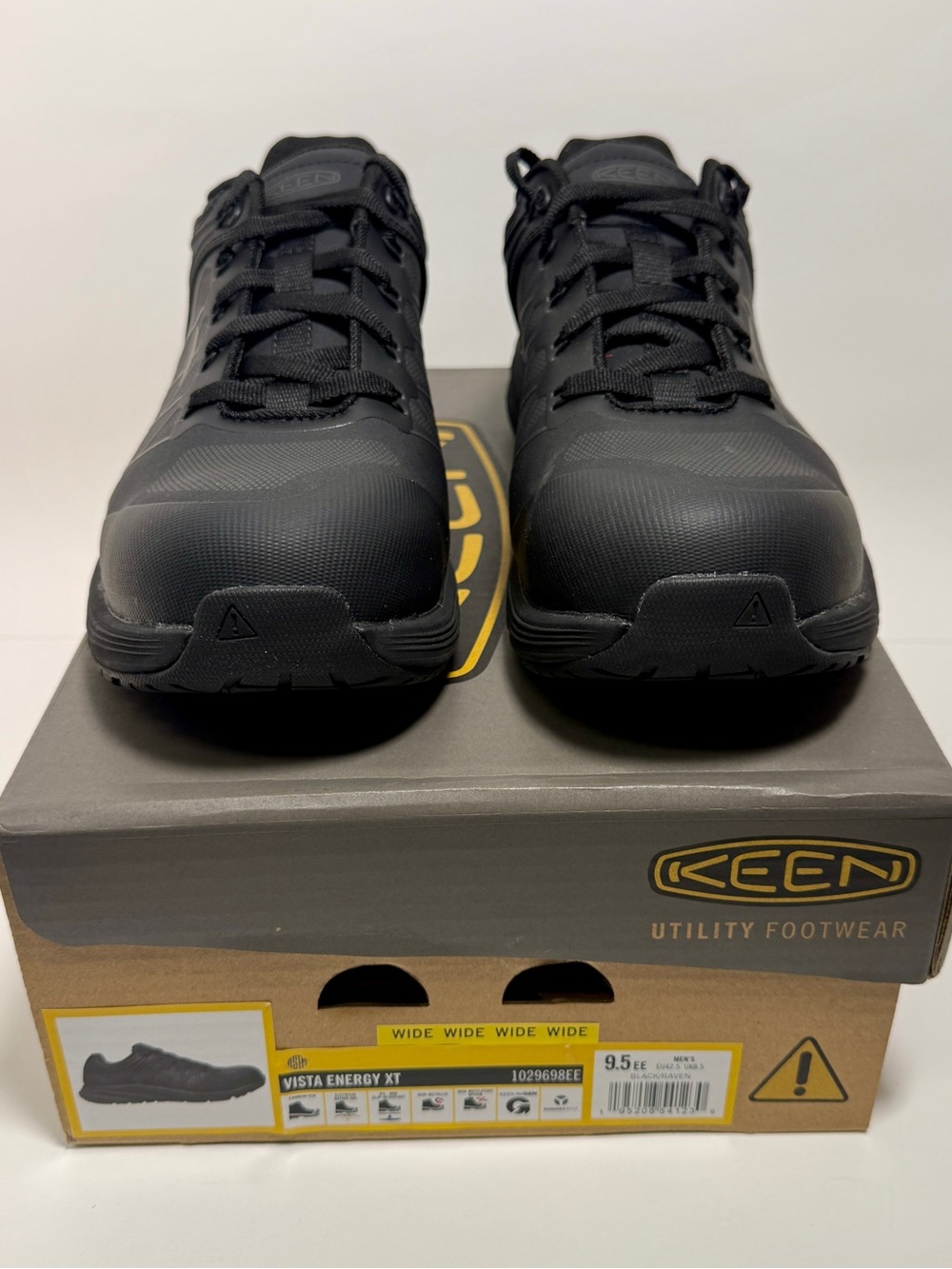 Keen Vista Energy XT Men's Black Athletic Work Shoes